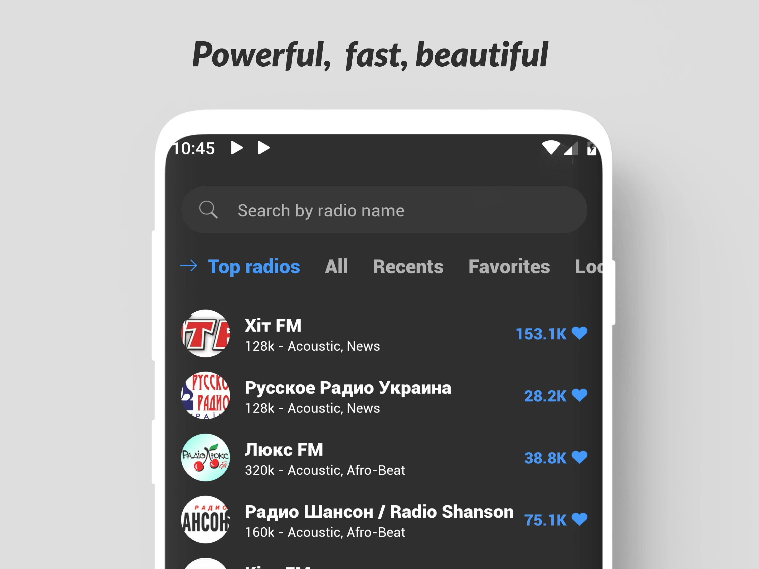 Radio Ukraine Online FM screenshot