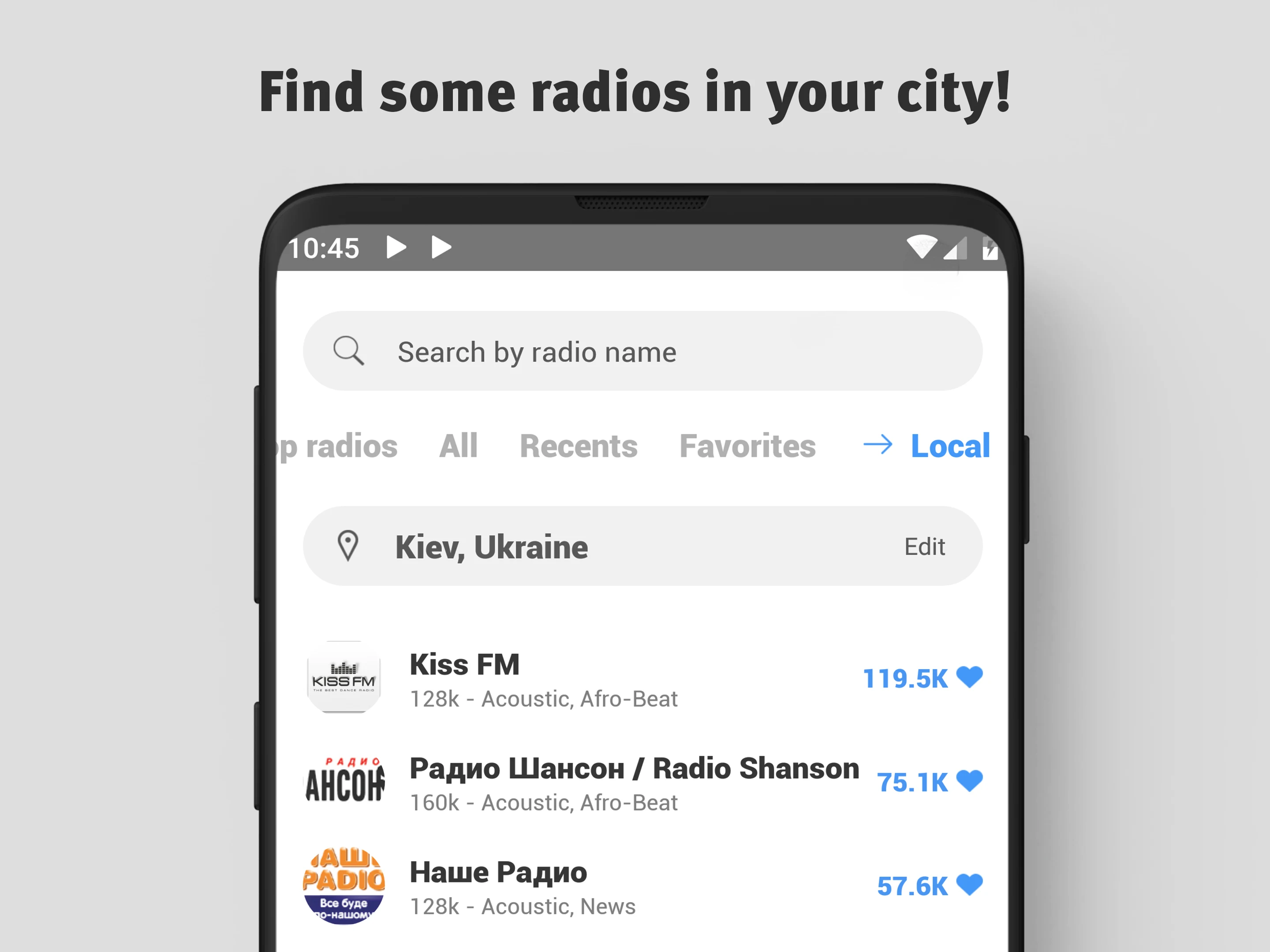 Radio Ukraine Online FM screenshot